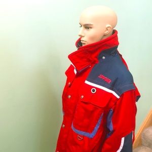 Spyder Men's Red Ski Jacket Size L